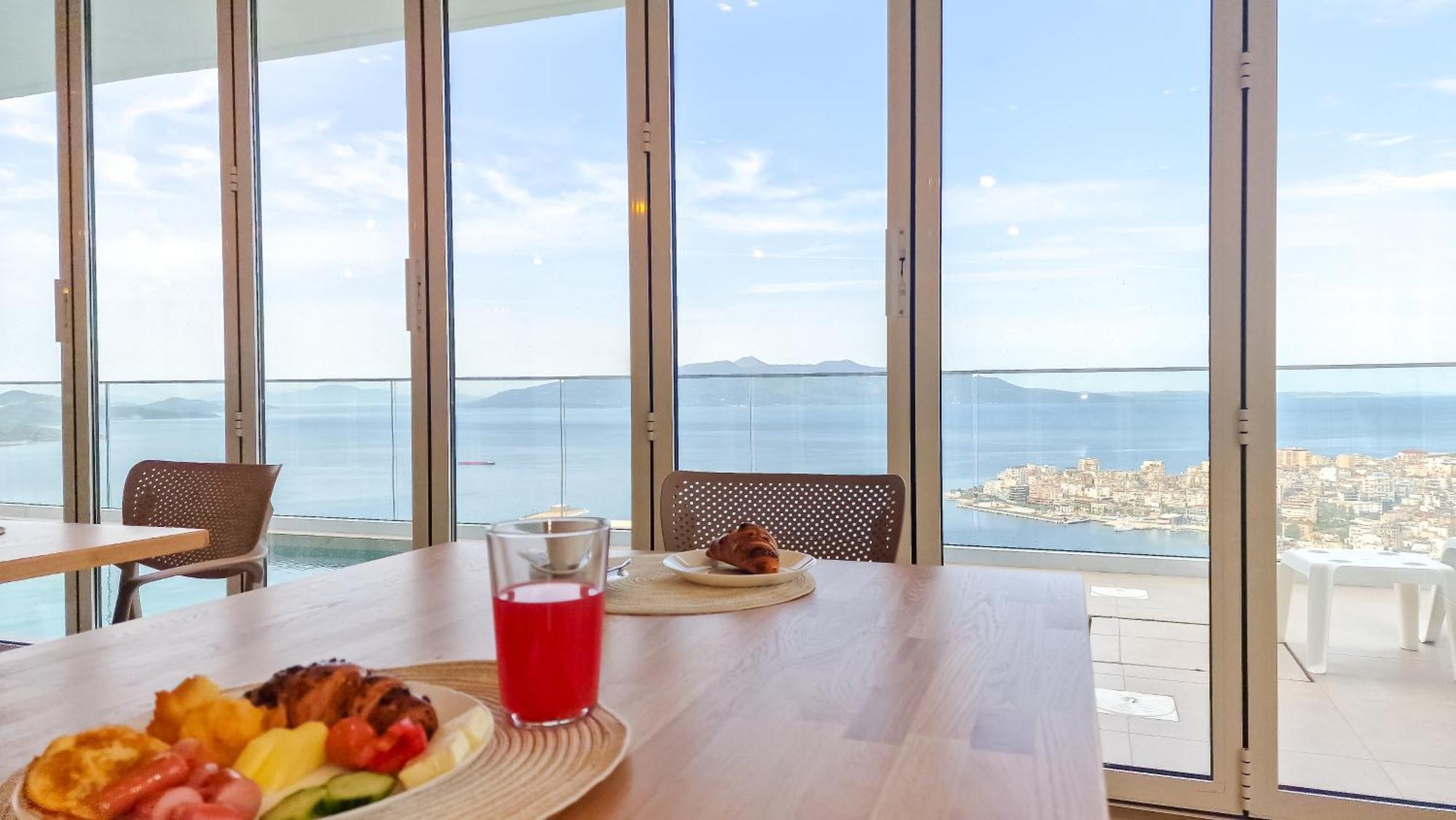 Sunset Shoreline - Sea View - Free Private Parking - Pool